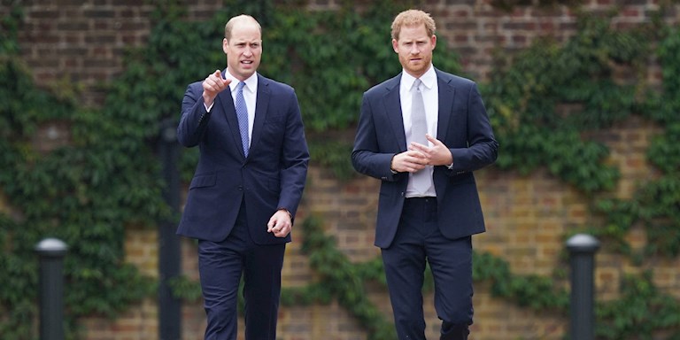 PRENS WILLIAM VE PRENS HARRY AYLAR SONRA YENİDEN BİR ARADA
