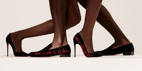 CHRISTIAN LOUBOUTIN'DEN UMUT OLACAK İŞ BİRLİĞİ