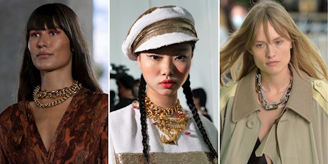 CESARET VE YENİLİK BİRLEŞİYOR: BÜYÜK ZİNCİR KOLYELER