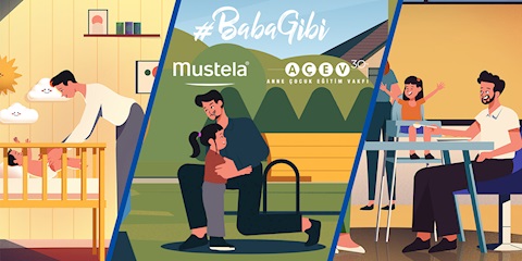 Mustela’dan Eşit Ebeveynliğe #babagibi Kampanyasıyla Destek