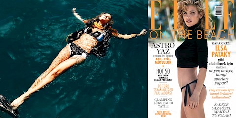 ELLE ON THE BEACH ÇIKTI !
