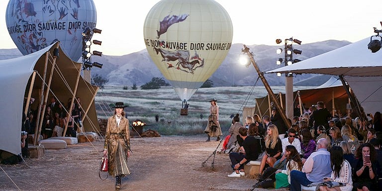 BALONLAR DIOR İÇİN HAVALANIYOR