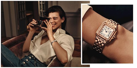 CARTIER'NİN İKONİK SAATİ NET-A-PORTER KOLEKSİYONUNDA
