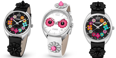 FENDI’NİN SAATLERİ ÇİÇEK AÇTI