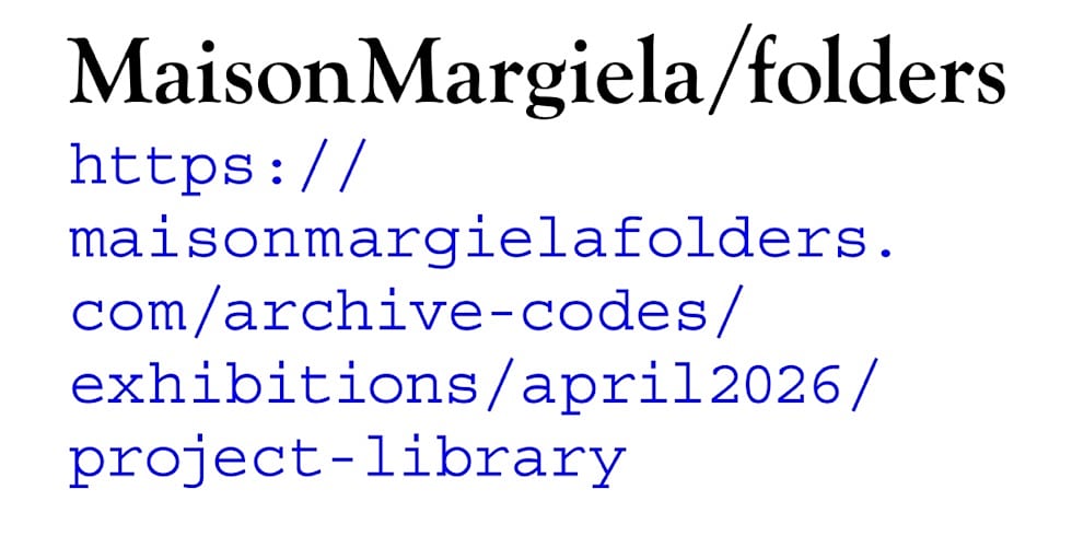 Maison Margiela'nın Arşivine Sızıyoruz
