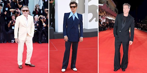 Venedik Film Festivali: Kırmızı Halılardan En İyi Erkek Stilleri