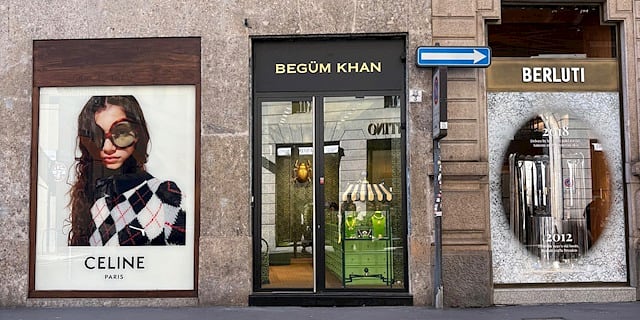 Begüm Khan Milano'da