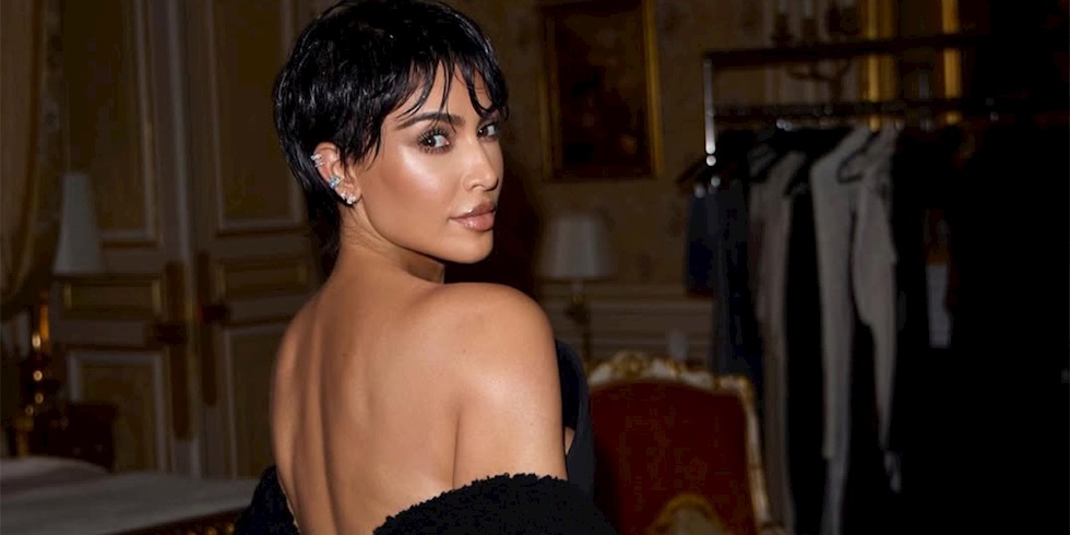 Kim Kardashian'ın Paris Pixie Saç Modeli