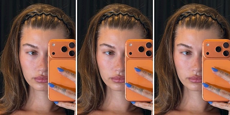Hailey Bieber'ın Son Saç Takıntısı: 2000'lerin Zikzak Taçları Geri Dönüyor