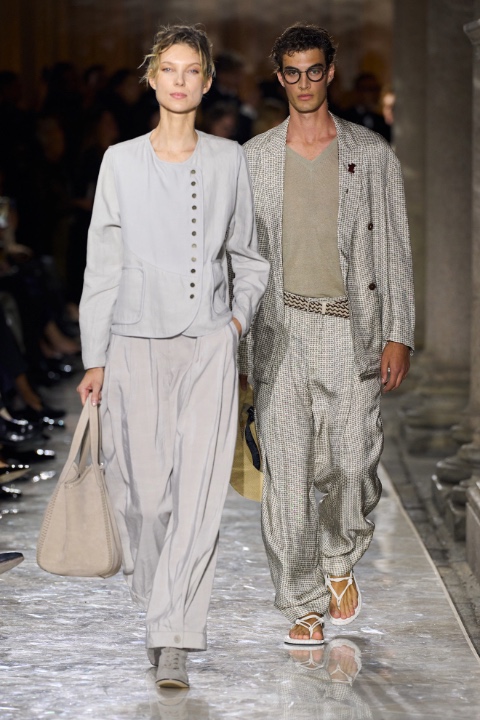 Milano Moda Haftası: Giorgio Armani İlkbahar/Yaz 2026 / 2