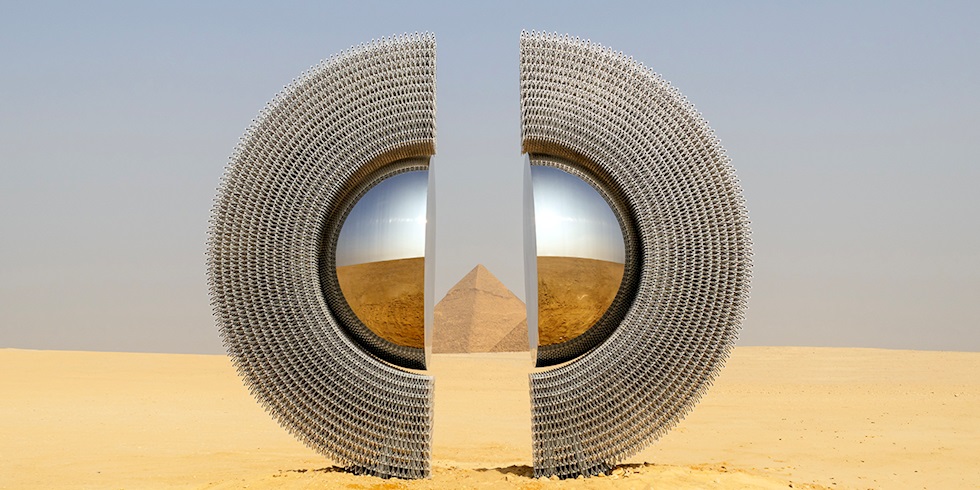 Giza Piramitlerinde Bir Türk Sanatçının İmzası