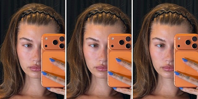 Hailey Bieber'ın Son Saç Takıntısı: 2000'lerin Zikzak Taçları Geri Dönüyor