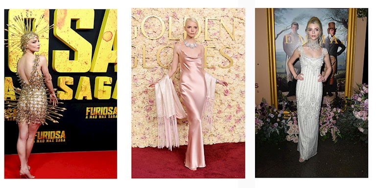 Anya Taylor-Joy’dan Vintage İlham: Retro Görünümlerle Stil Dersi