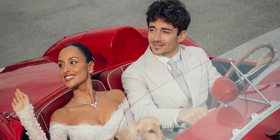 Charles Leclerc ve Alexandra Saint Mleux'nün Masalsı Seremonisi