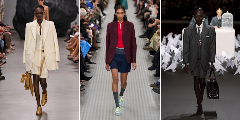 Şort Takımlar İle Mevsim Geçişlerine Uygun Modern Ve Şık Ofis Stilleri