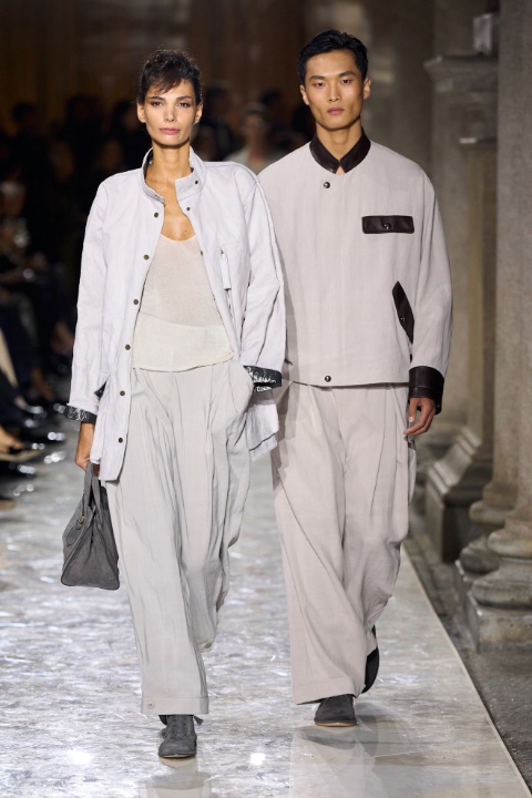 Milano Moda Haftası: Giorgio Armani İlkbahar/Yaz 2026 / 1