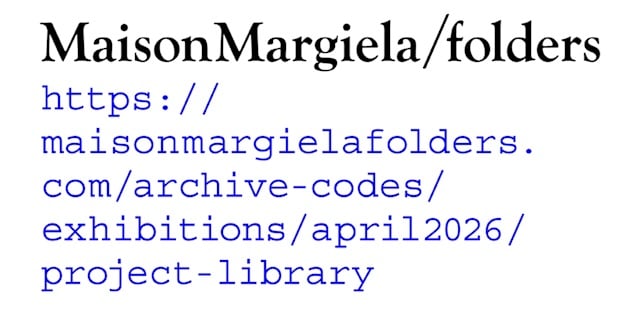 Maison Margiela'nın Arşivine Sızıyoruz