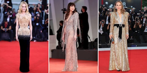 Venedik Film Festivali Kırmızı Halılarından En İyi Işıltılı Görünümler