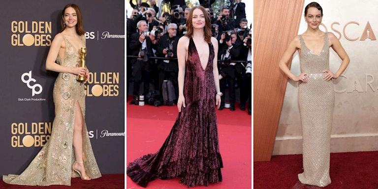 Emma Stone’un Kırmızı Halı Stilleri