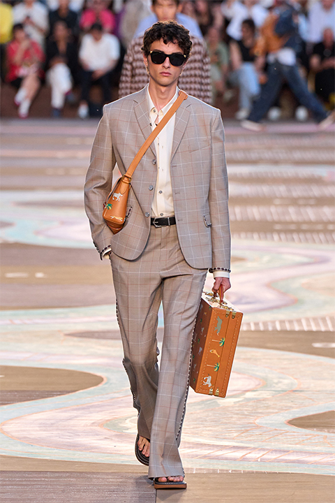 Paris Moda Haftası: Louis Vuitton İlkbahar/Yaz 2026 Erkek Koleksiyonu / 12