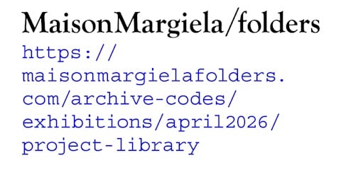 Maison Margiela'nın Arşivine Sızıyoruz