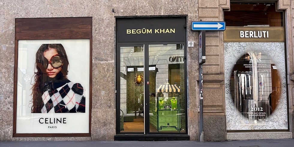 Begüm Khan Milano'da